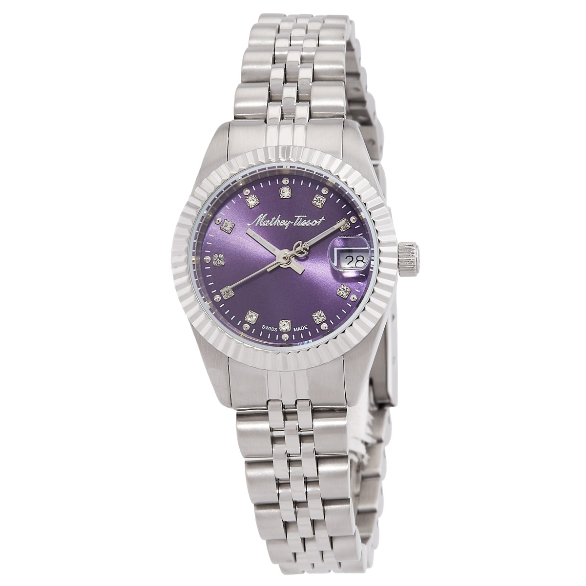 mathey tissot mathy ii quartz purple dial ladies watch d710apu mathey tissot mathy ii quartz purple dial ladies watch d710apu