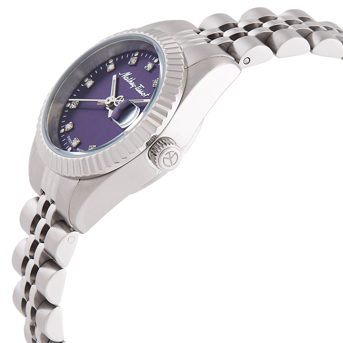 mathey tissot mathy ii quartz purple dial ladies watch d710apu mathey tissot mathy ii quartz purple dial ladies watch d710apu