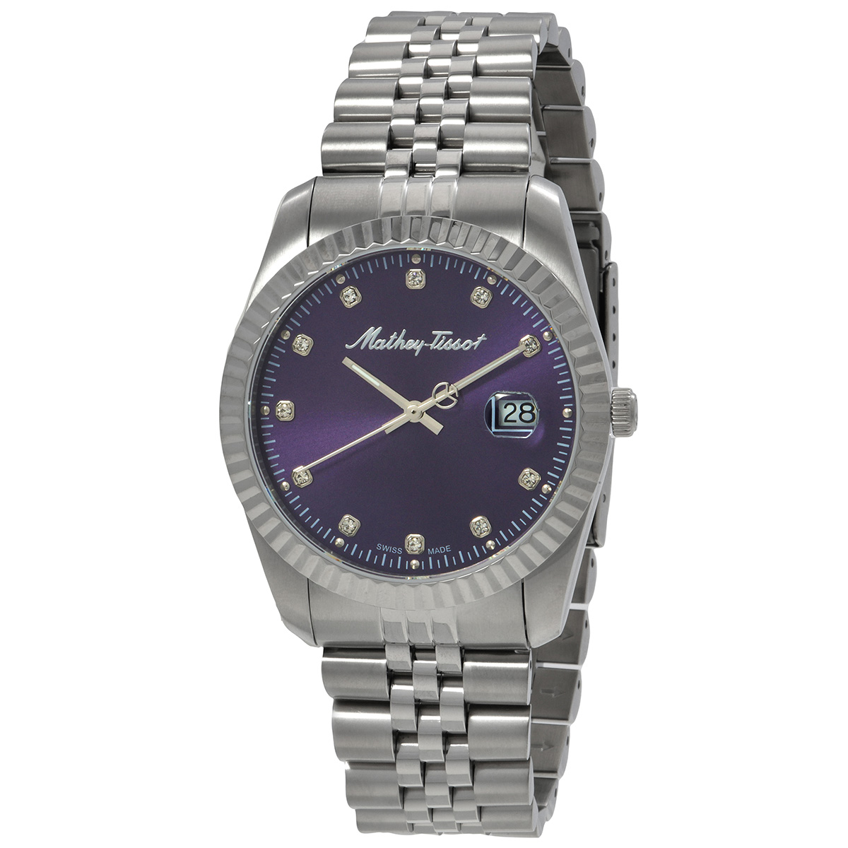 mathey tissot mathy ii quartz purple dial ladies watch h710apu mathey tissot mathy ii quartz purple dial ladies watch h710apu