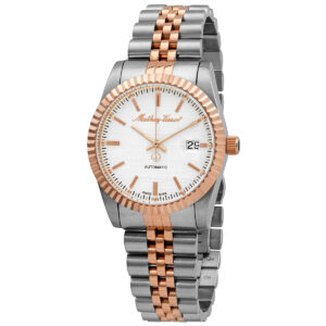 mathey tissot mathy iii automatic silver dial men's watch h1810atra