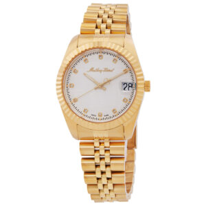 mathey tissot mathy iii quartz white dial ladies watch d807pi
