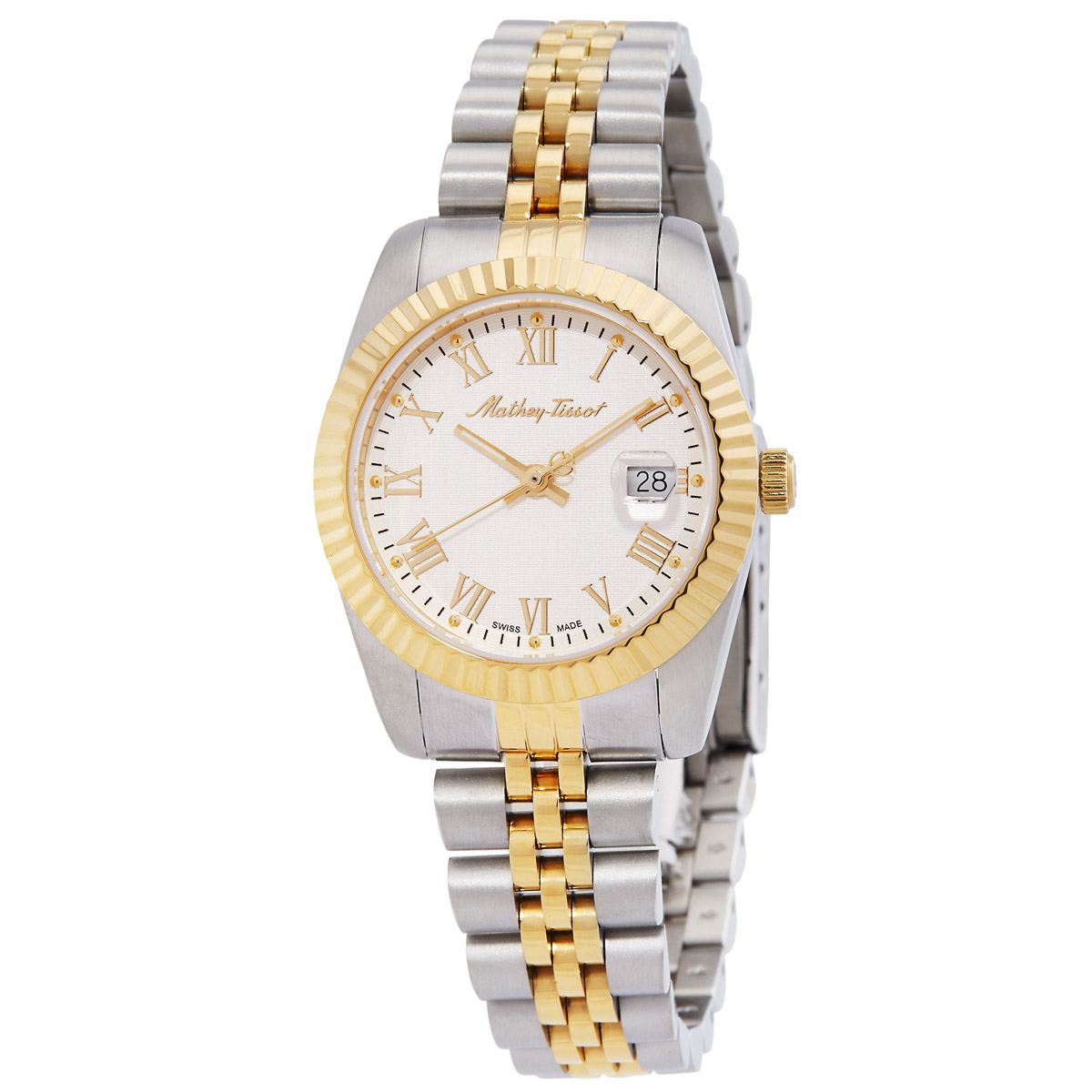 mathey tissot mathy iii roman quartz white dial ladies watch d810bbr mathey tissot mathy iii roman quartz white dial ladies watch d810bbr