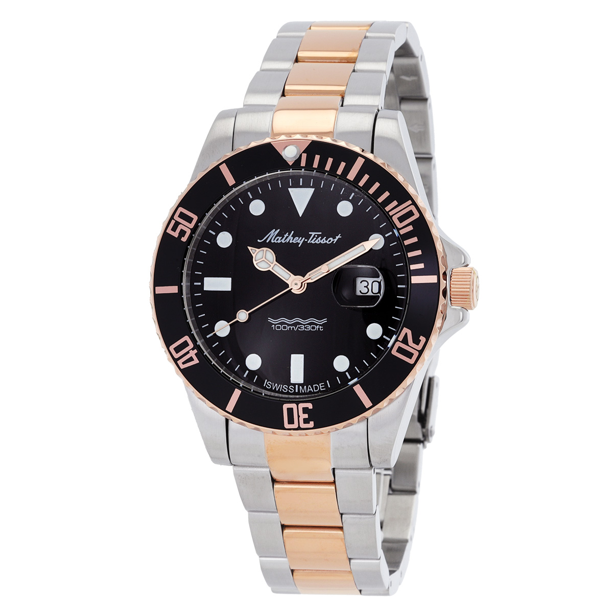 mathey tissot mathy vintage quartz 42mm black dial men's watch h9010rn mathey tissot mathy vintage quartz 42mm black dial men's watch h9010rn
