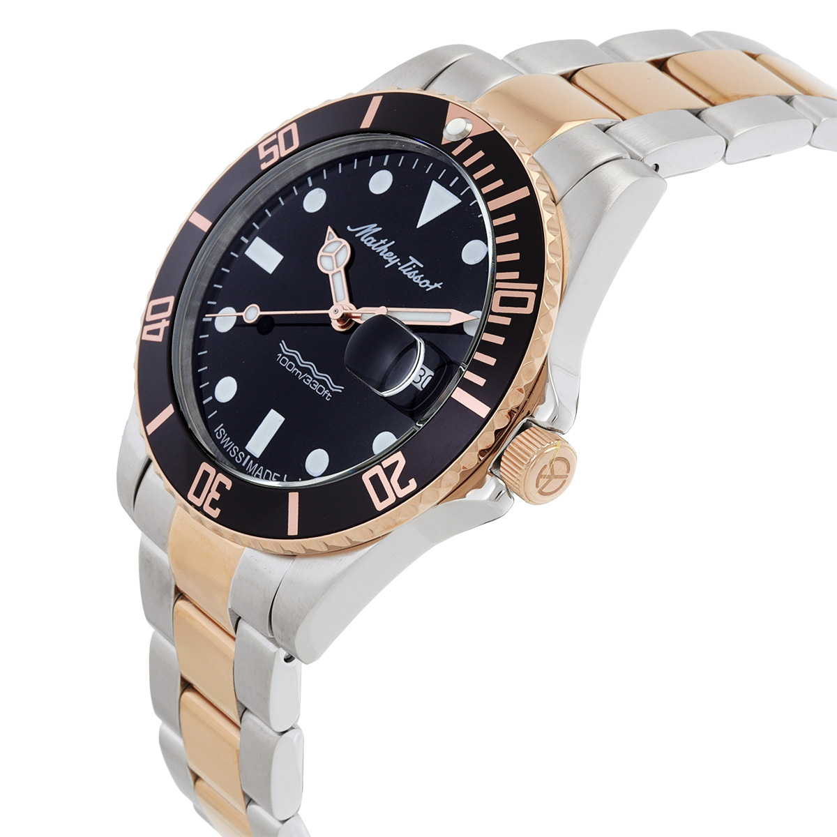 mathey tissot mathy vintage quartz 42mm black dial men's watch h9010rn mathey tissot mathy vintage quartz 42mm black dial men's watch h9010rn