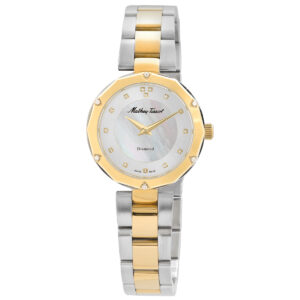 mathey tissot molly quartz diamond ladies watch d1087bqyi