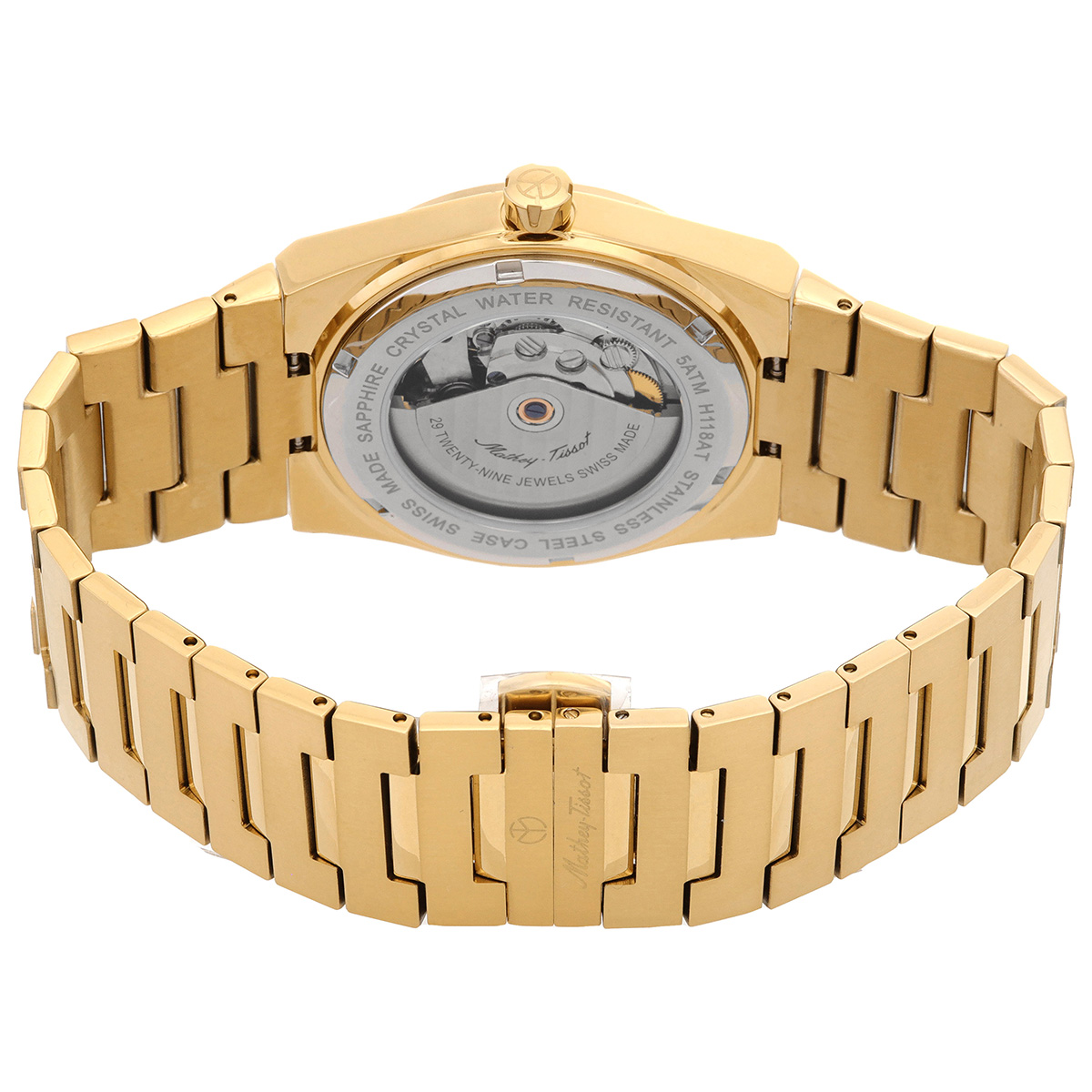 mathey tissot zeus automatic champagne dial men's watch h118atpdi mathey tissot zeus automatic champagne dial men's watch h118atpdi