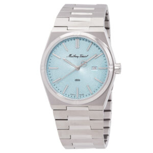 mathey tissot zeus blue dial ladies watch d118sk