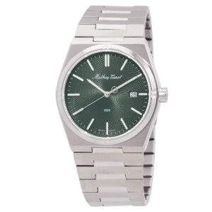 mathey tissot zeus green dial men's watch h118av
