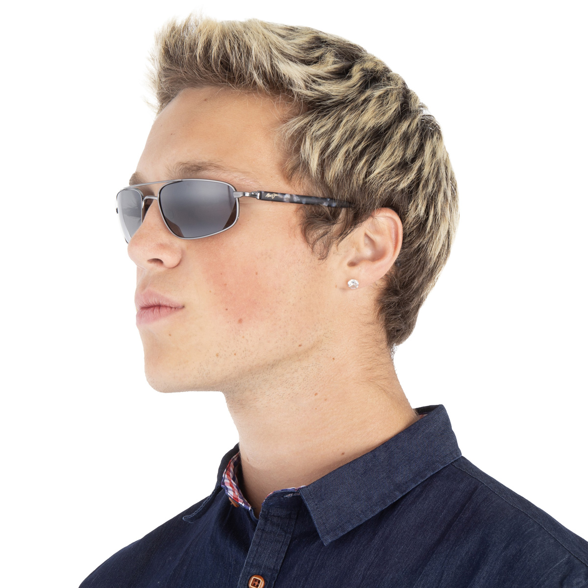 maui jim kahuna polarized grey black pilot men's sunglasses 162 02 59 maui jim kahuna polarized grey black pilot men's sunglasses 162 02 59