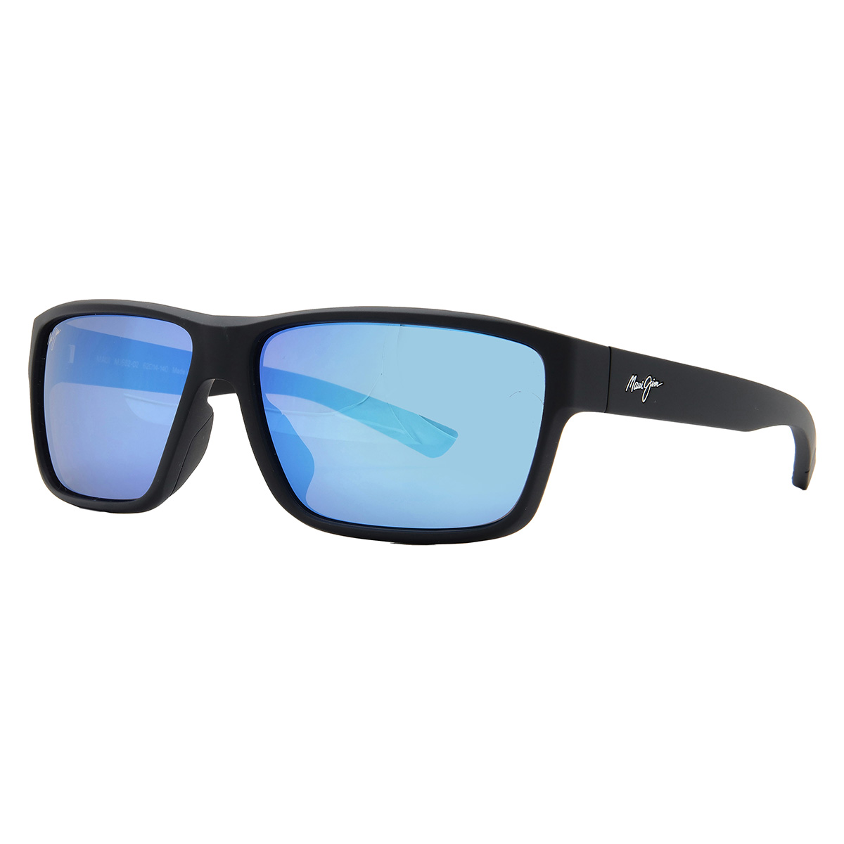 maui jim uila blue hawaii wrap men's sunglasses b662 02 62 maui jim uila blue hawaii wrap men's sunglasses b662 02 62