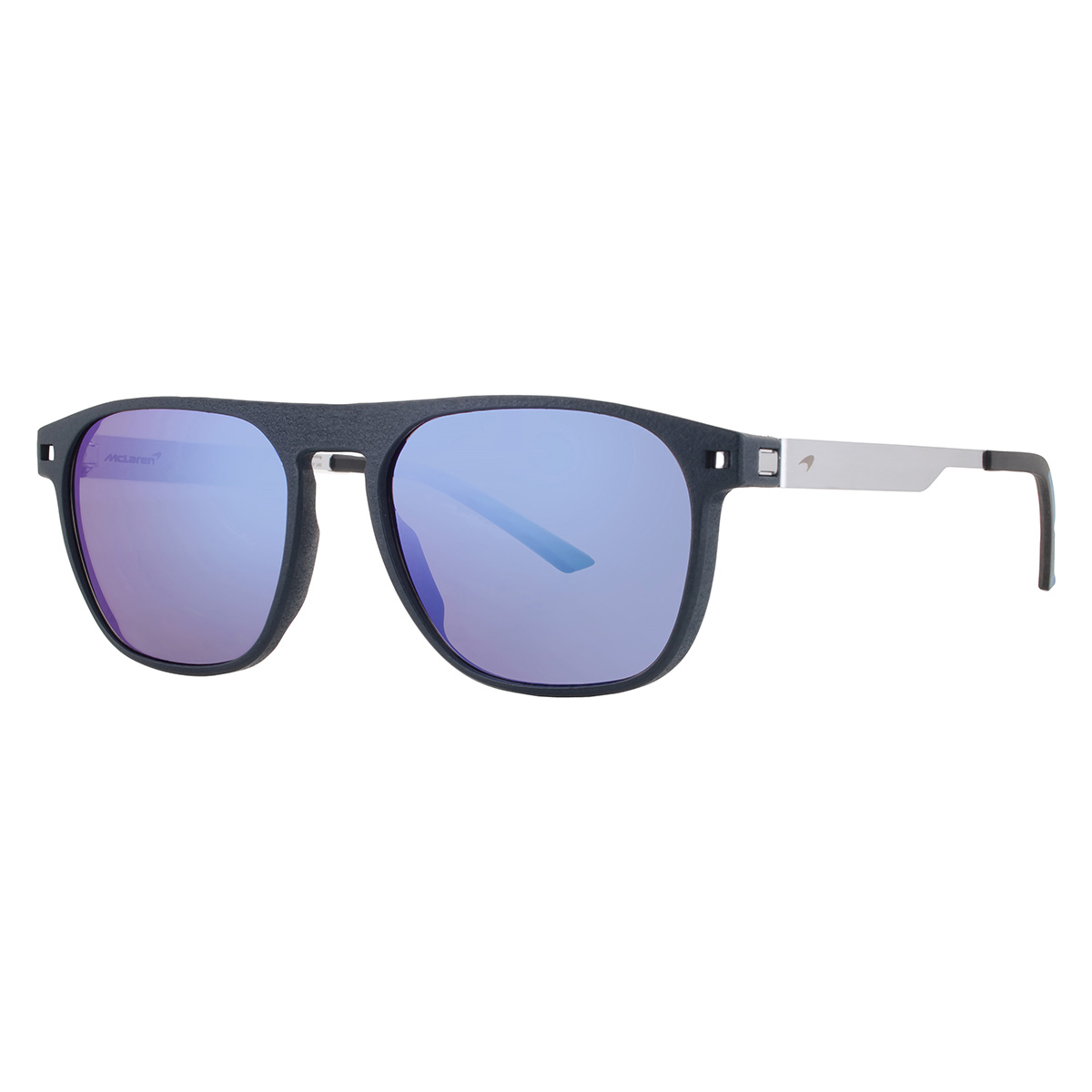 mclaren blue mirror square men's sunglasses mlop 98s03 c03 54 mclaren blue mirror square men's sunglasses mlop 98s03 c03 54