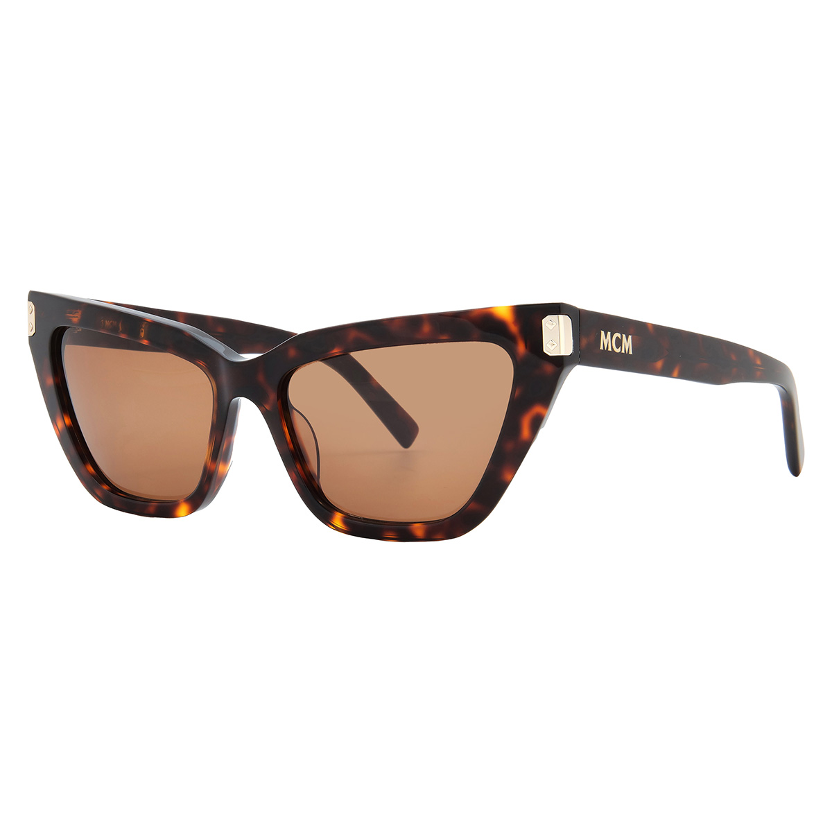 mcm brown cat eye ladies sunglasses mw0010 52e 54 mcm brown cat eye ladies sunglasses mw0010 52e 54