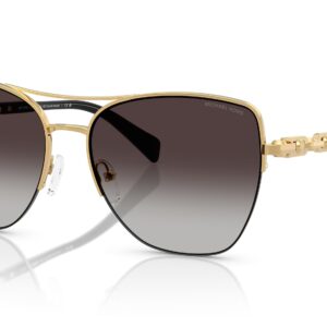 michael kors dorado beach grey gradient cat eye ladies sunglasses mk1163 18968g 57
