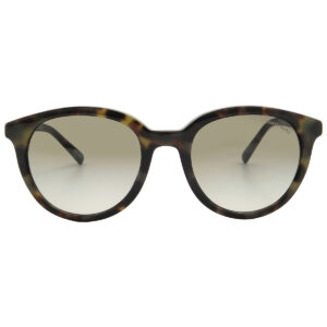 michael kors big bend olive gradient oval ladies sunglasses mk2227 39433m 53