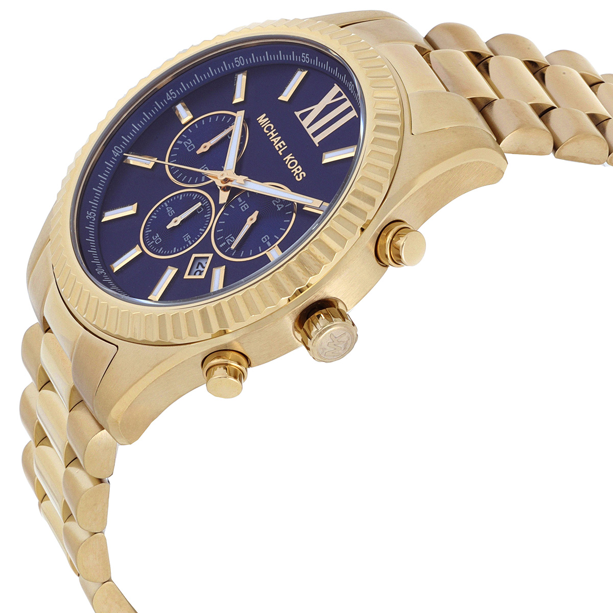 michael kors lexington chronograph quartz blue dial men's watch mk9153 michael kors lexington chronograph quartz blue dial men's watch mk9153