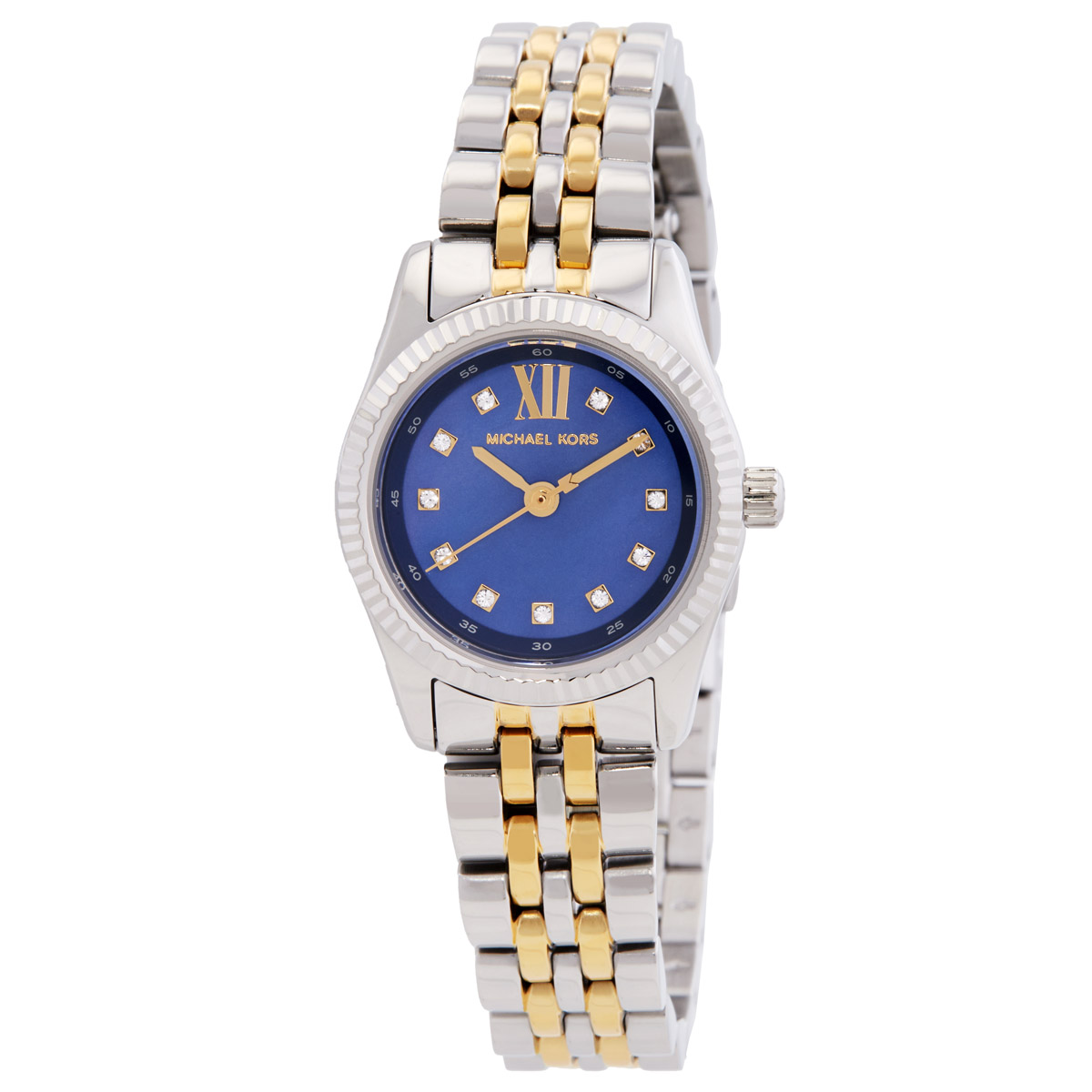 michael kors lexington quartz blue mother of pearl dial ladies watch mk4865 michael kors lexington quartz blue mother of pearl dial ladies watch mk4865
