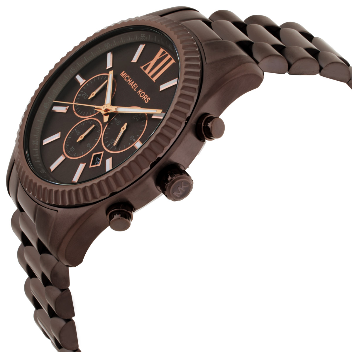 michael kors oversized lexington chronograph quartz brown dial men's watch mk9224 michael kors oversized lexington chronograph quartz brown dial men's watch mk9224