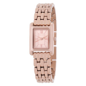 michael kors petite essex quartz rose gold dial ladies watch mk4998