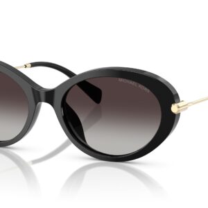 michael kors rockaway grey gradient oval ladies sunglasses mk2245u 30058g 53