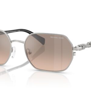 michael kors saint martin khaki silver gradient geometric ladies sunglasses mk1165 18933d 57