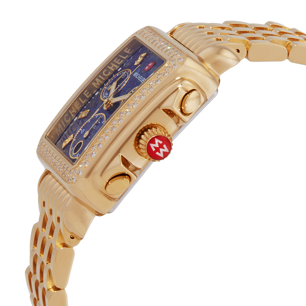 michele deco chronograph quartz diamond blue dial ladies watch mww06a000791 michele deco chronograph quartz diamond blue dial ladies watch mww06a000791