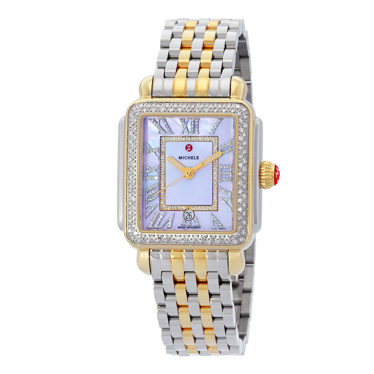 michele deco madison quartz diamond purple dial ladies watch mww06t000248 michele deco madison quartz diamond purple dial ladies watch mww06t000248