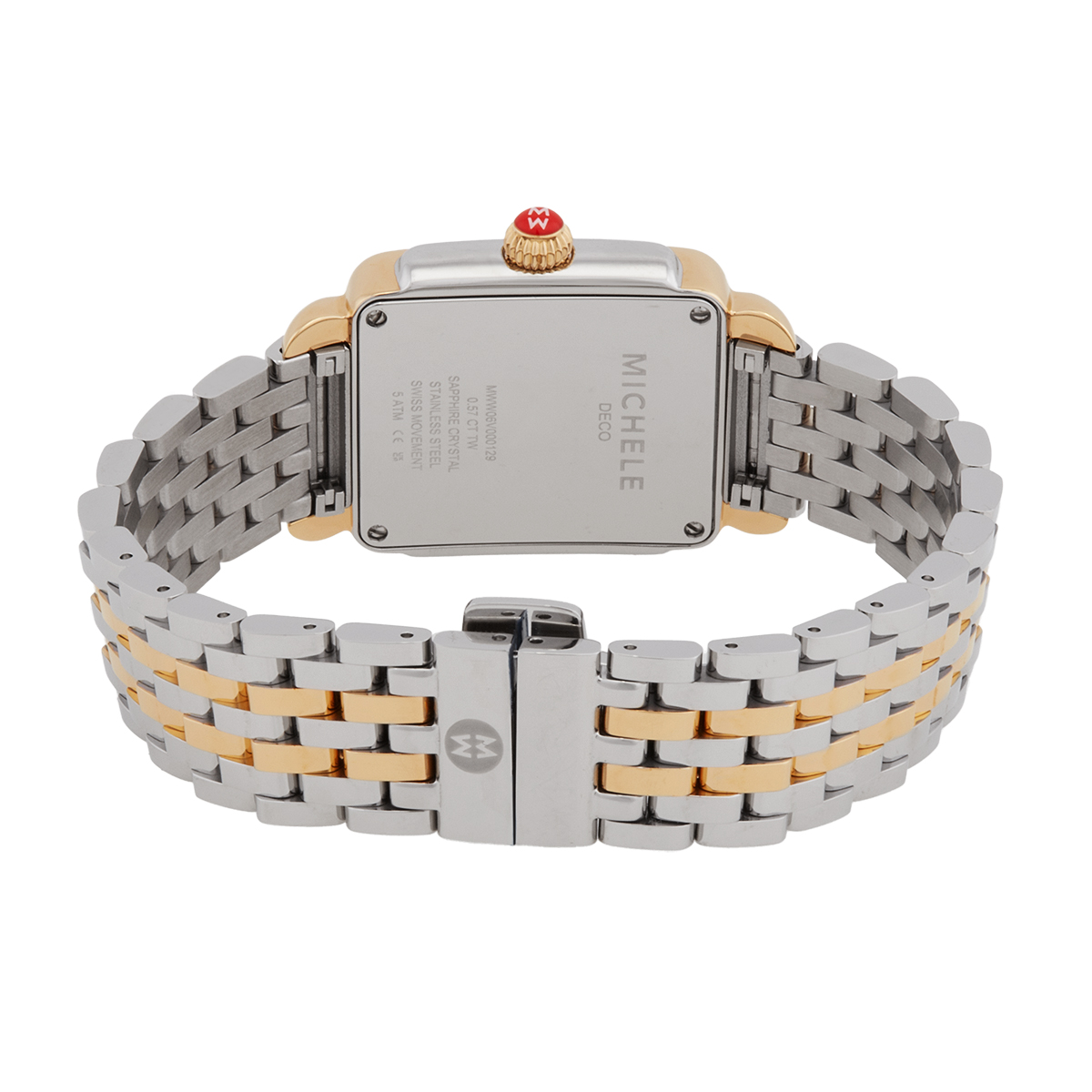 michele deco mid quartz diamond ladies watch mww06v000129 michele deco mid quartz diamond ladies watch mww06v000129