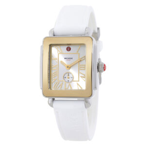 michele deco sport mid quartz white dial ladies watch mww06h000007