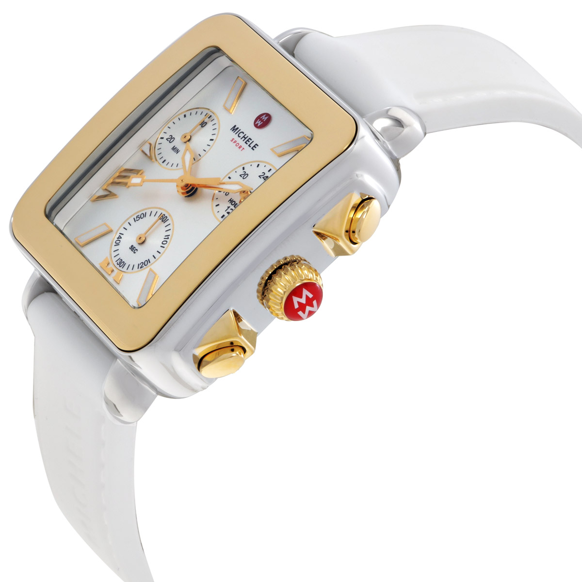 michele deco sport silver tone dial ladies watch mww06k000069 michele deco sport silver tone dial ladies watch mww06k000069