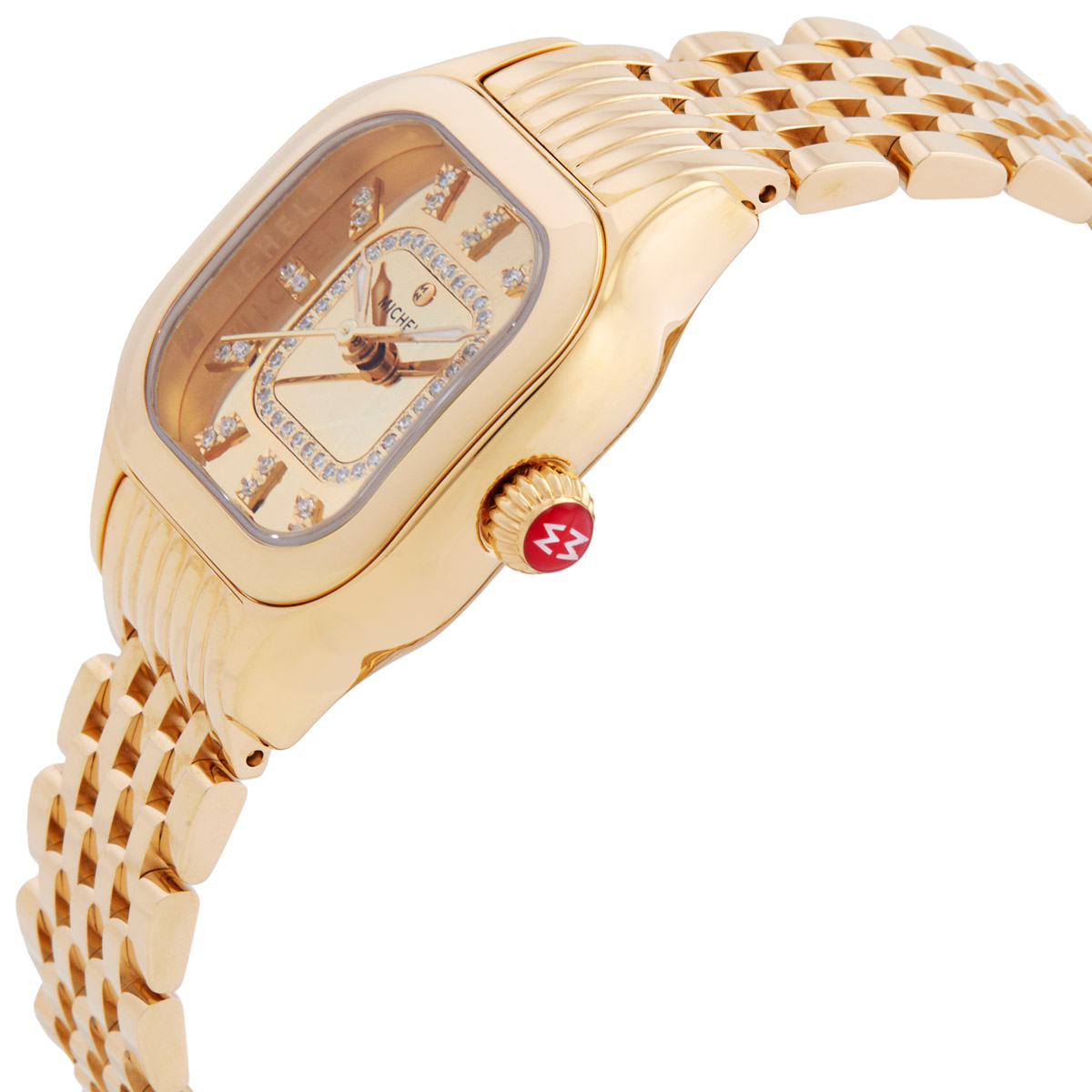 michele meggie gold tone dial ladies watch mww33b000013 michele meggie gold tone dial ladies watch mww33b000013