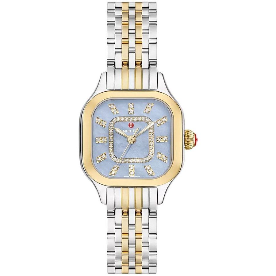 michele meggie quartz diamond blue dial ladies watch mww33b000015 michele meggie quartz diamond blue dial ladies watch mww33b000015