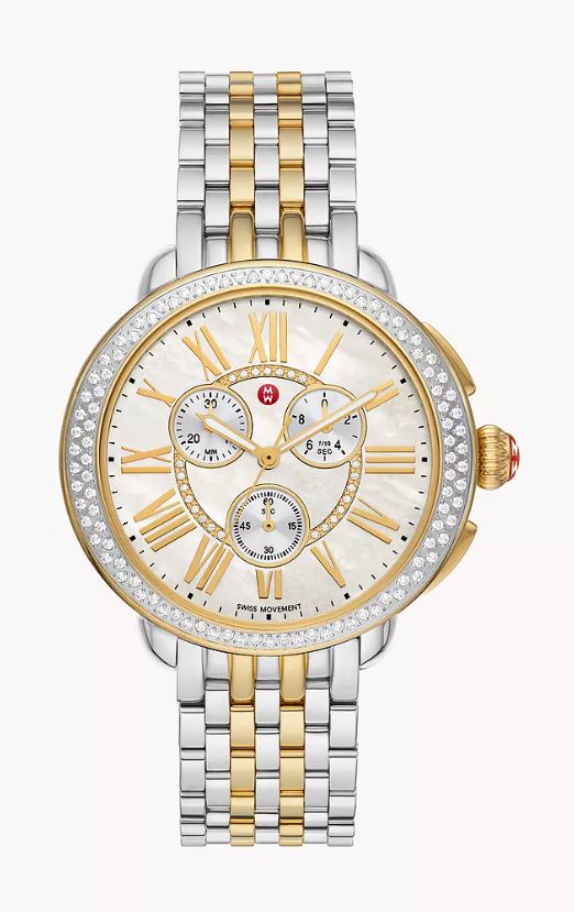 michele serein chronograph quartz diamond ladies watch mww21a000069 michele serein chronograph quartz diamond ladies watch mww21a000069