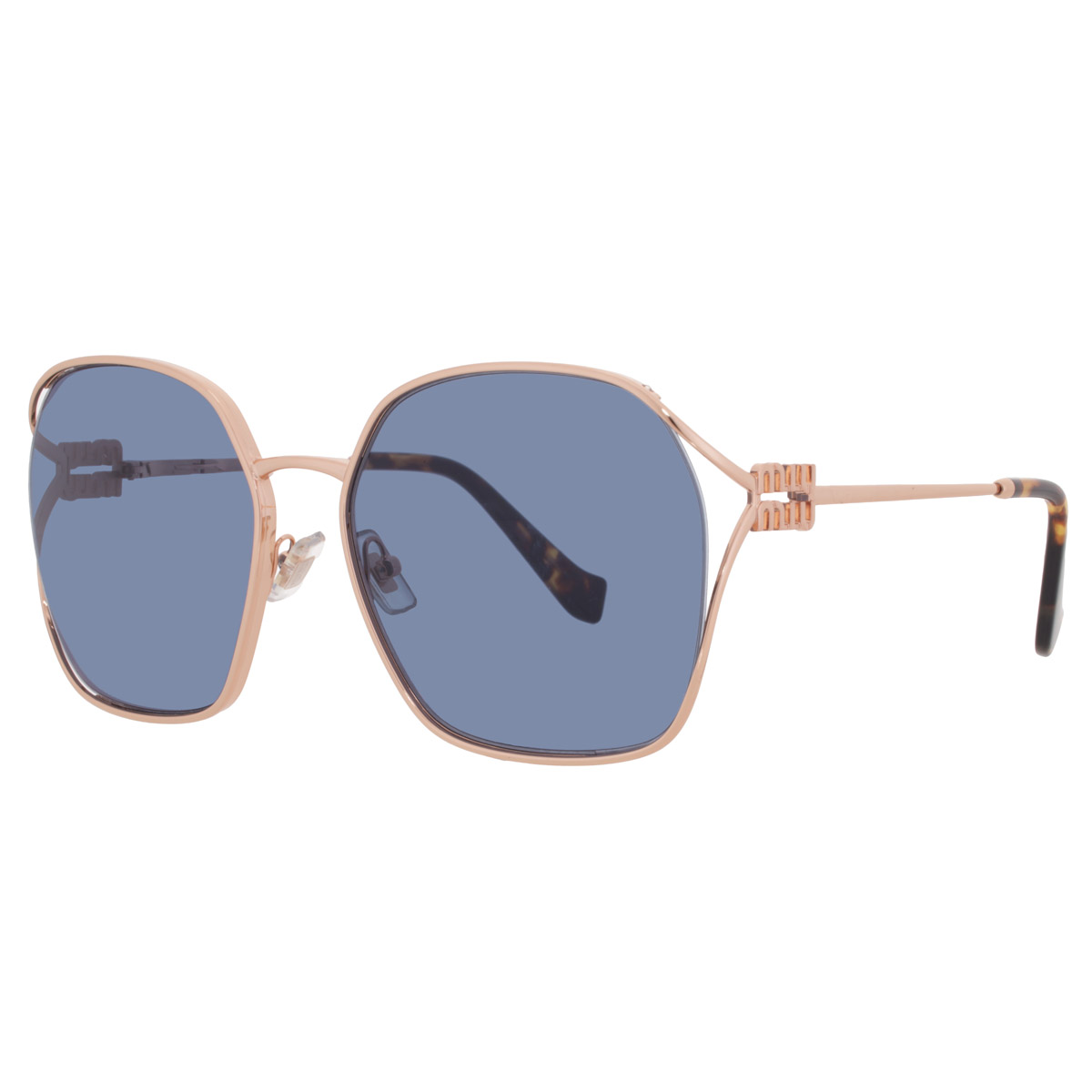 miu miu blue oversized ladies sunglasses mu 52ws zvf1v1 60 miu miu blue oversized ladies sunglasses mu 52ws zvf1v1 60