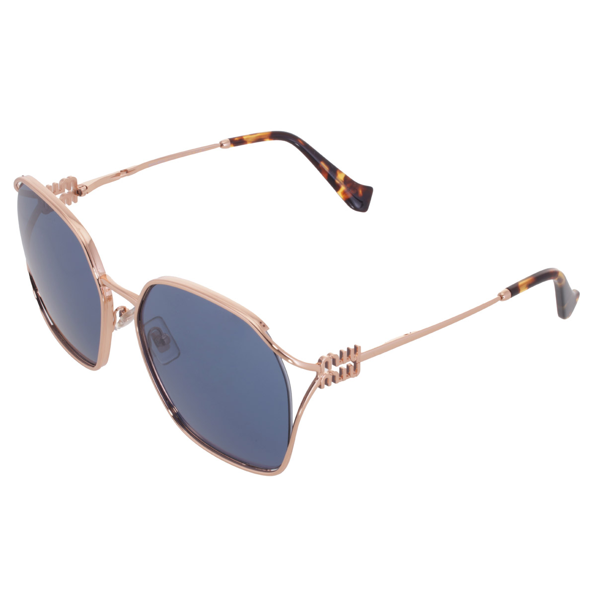 miu miu blue oversized ladies sunglasses mu 52ws zvf1v1 60 miu miu blue oversized ladies sunglasses mu 52ws zvf1v1 60