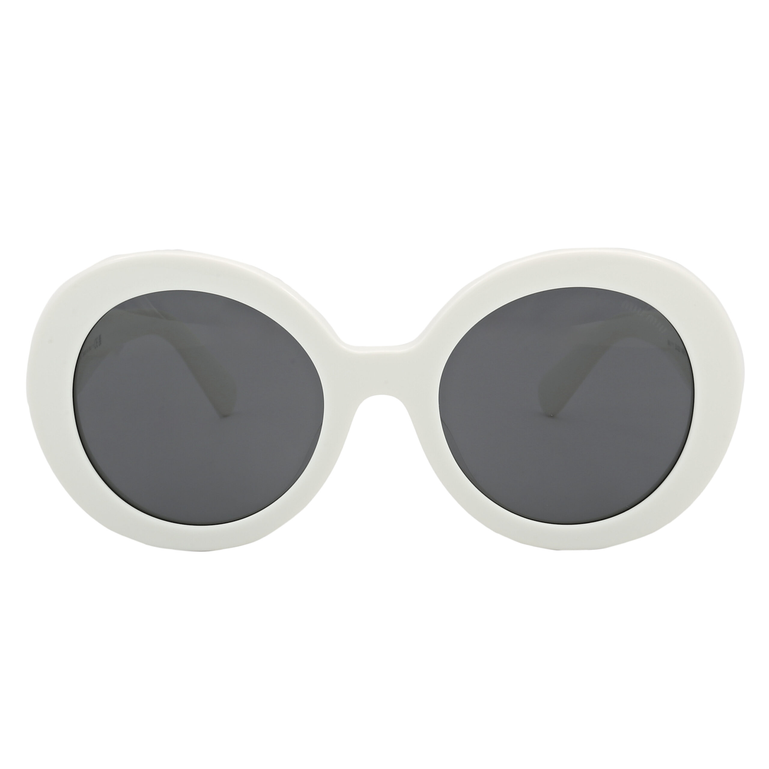 miu miu dark grey round ladies sunglasses mu 11ys 1425s0 55 miu miu dark grey round ladies sunglasses mu 11ys 1425s0 55