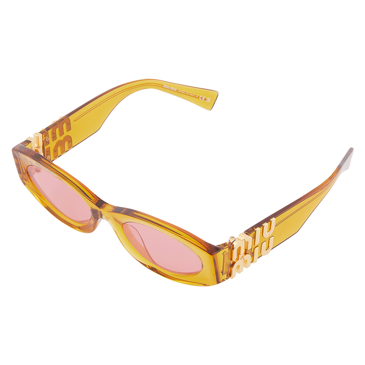 miu miu pink oval ladies sunglasses mu 11ws 12t1d0 54 miu miu pink oval ladies sunglasses mu 11ws 12t1d0 54