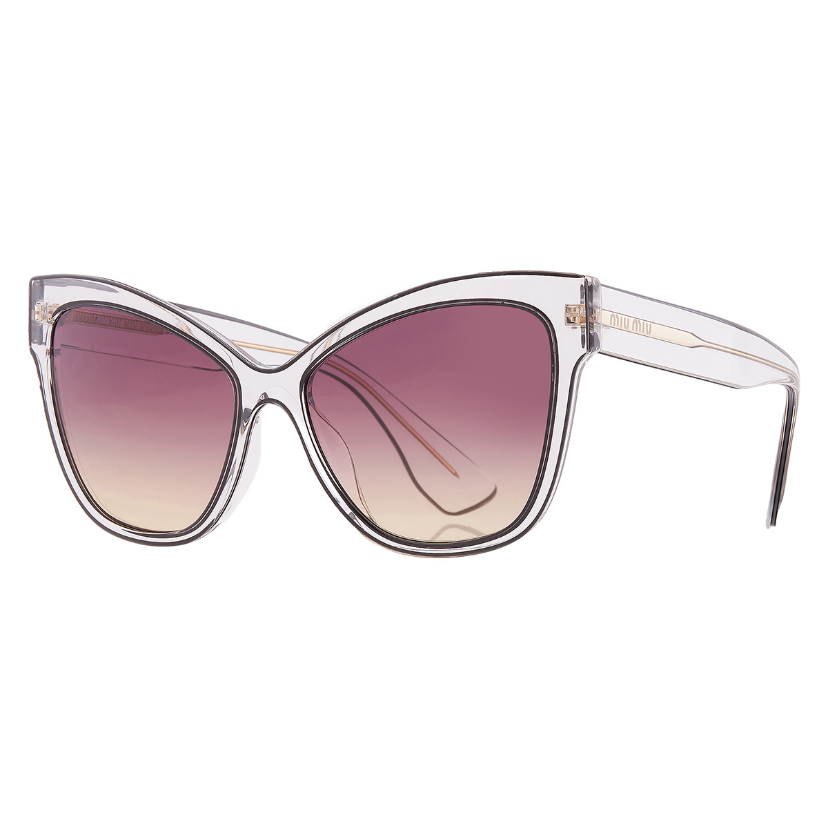 miu miu violet gradient butterfly ladies sunglasses mu 08vs 03i09b 56 miu miu violet gradient butterfly ladies sunglasses mu 08vs 03i09b 56