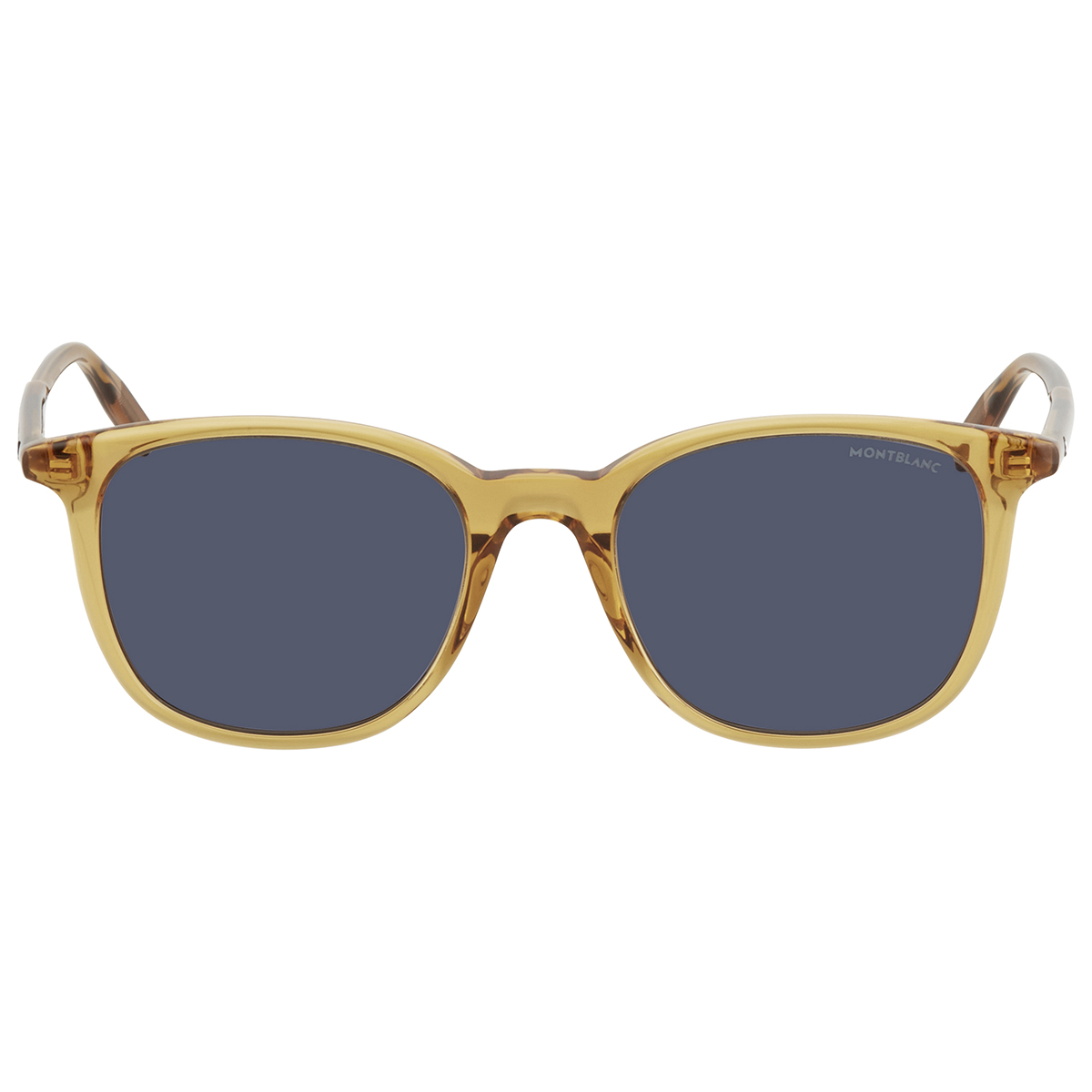 montblanc blue square men's sunglasses mb0006s 004 52 montblanc blue square men's sunglasses mb0006s 004 52