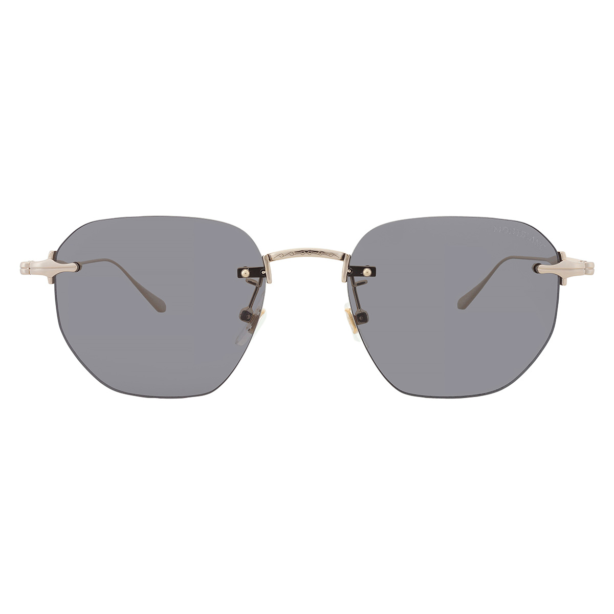 montblanc grey geometric men's sunglasses mb0405s 001 51 montblanc grey geometric men's sunglasses mb0405s 001 51