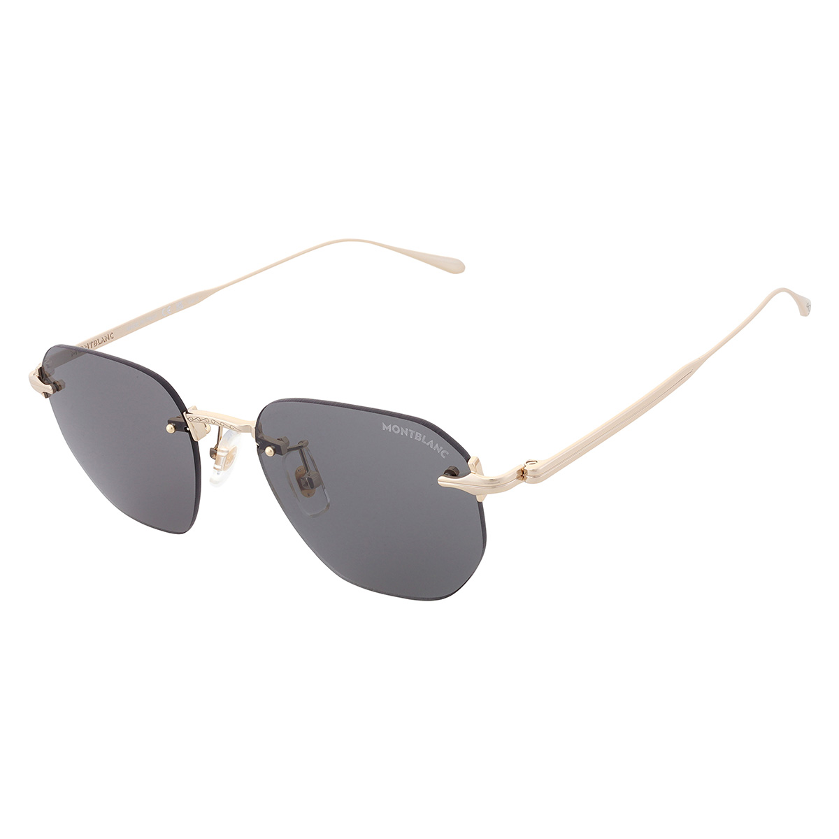 montblanc grey geometric men's sunglasses mb0405s 001 51 montblanc grey geometric men's sunglasses mb0405s 001 51