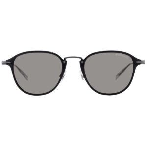 montblanc grey oval men's sunglasses mb0155s 008 51