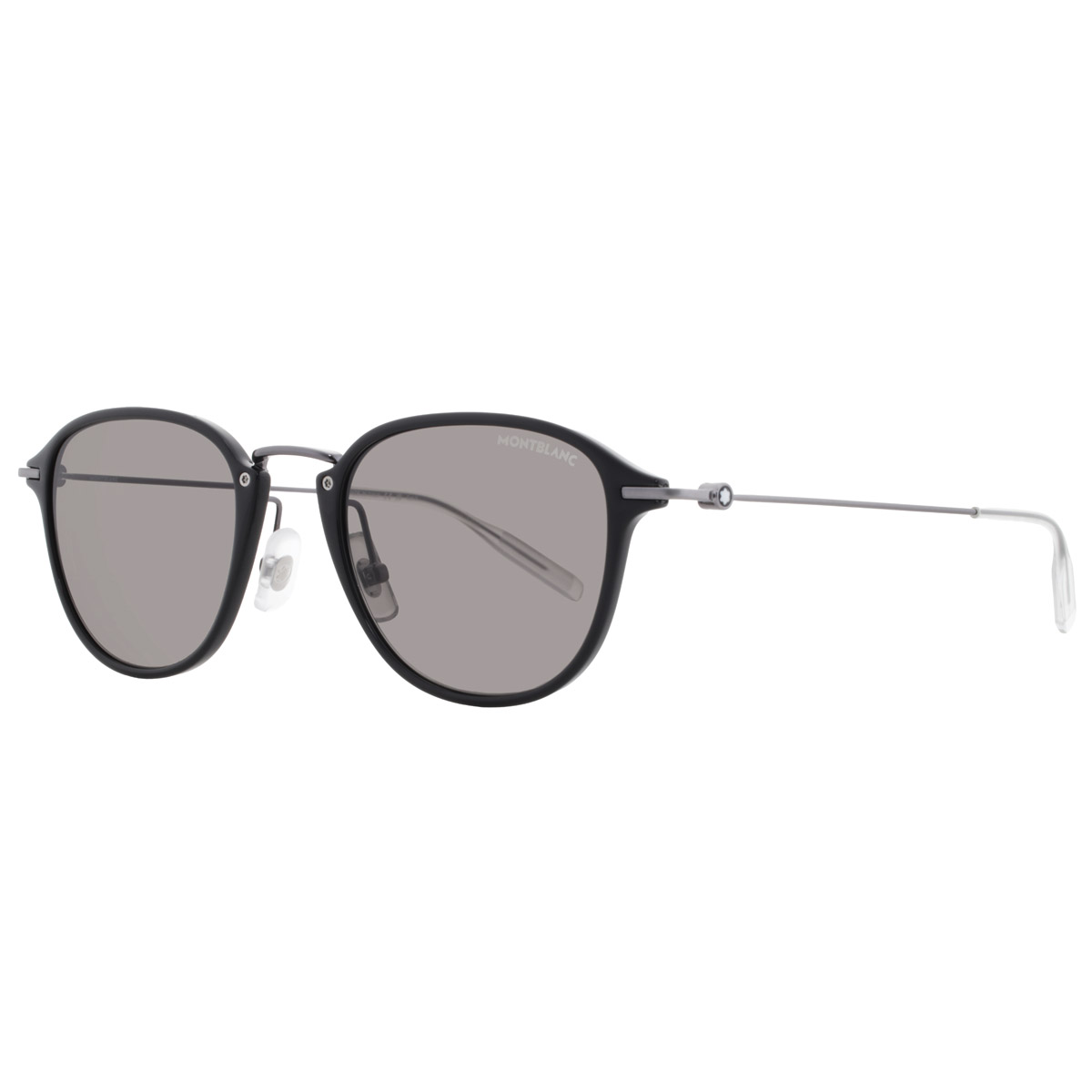 montblanc grey oval men's sunglasses mb0155s 008 51 montblanc grey oval men's sunglasses mb0155s 008 51