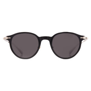 montblanc grey round men's sunglasses mb0362s 001 49
