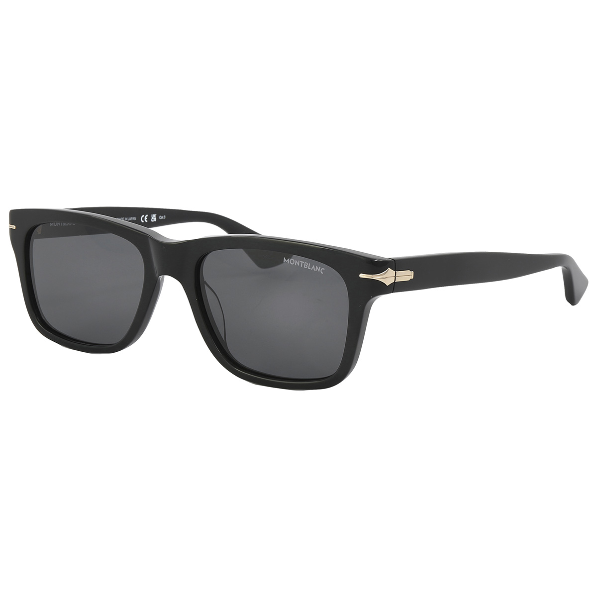 montblanc smoke square men's sunglasses mb0263s 001 54 montblanc smoke square men's sunglasses mb0263s 001 54