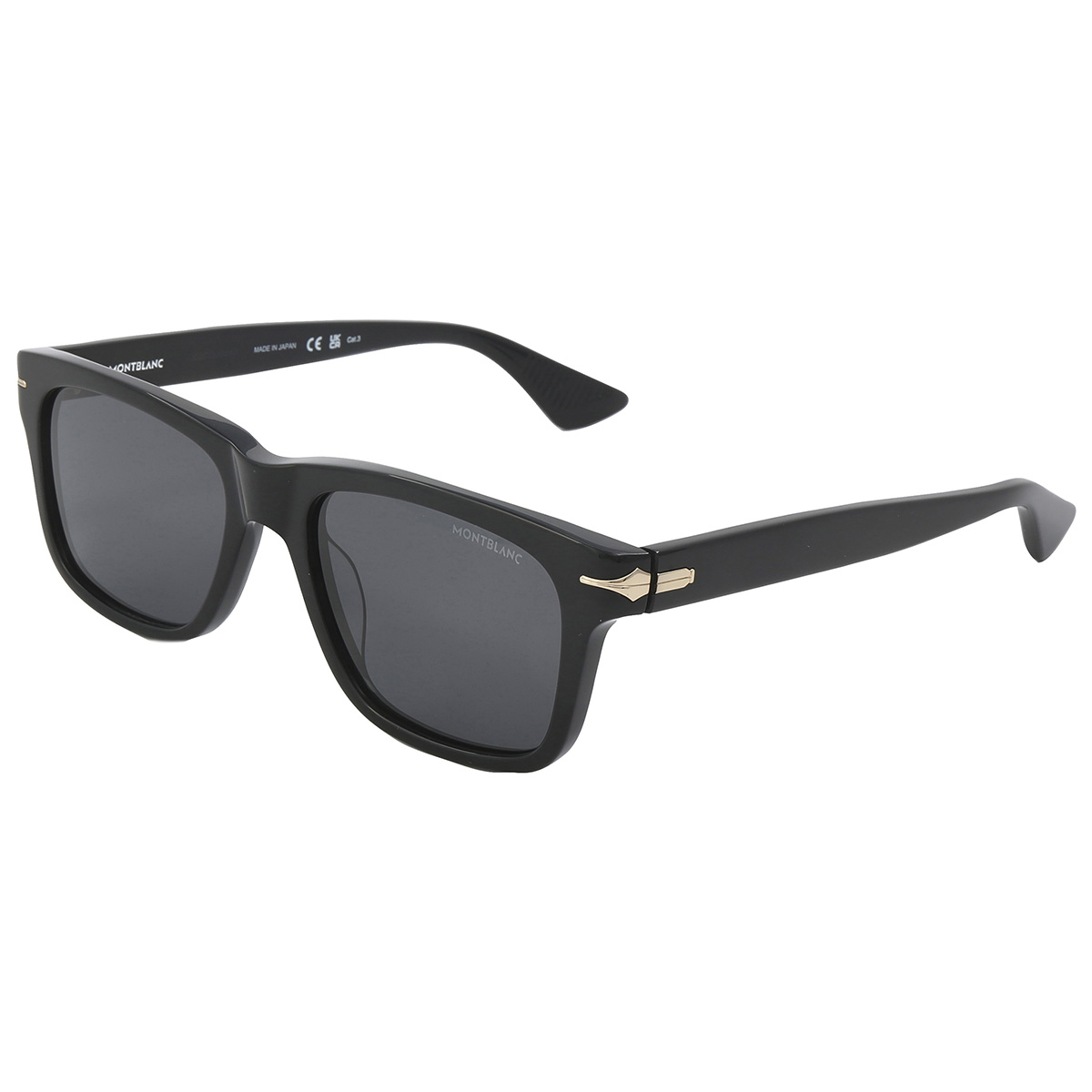 montblanc smoke square men's sunglasses mb0263s 001 54 montblanc smoke square men's sunglasses mb0263s 001 54