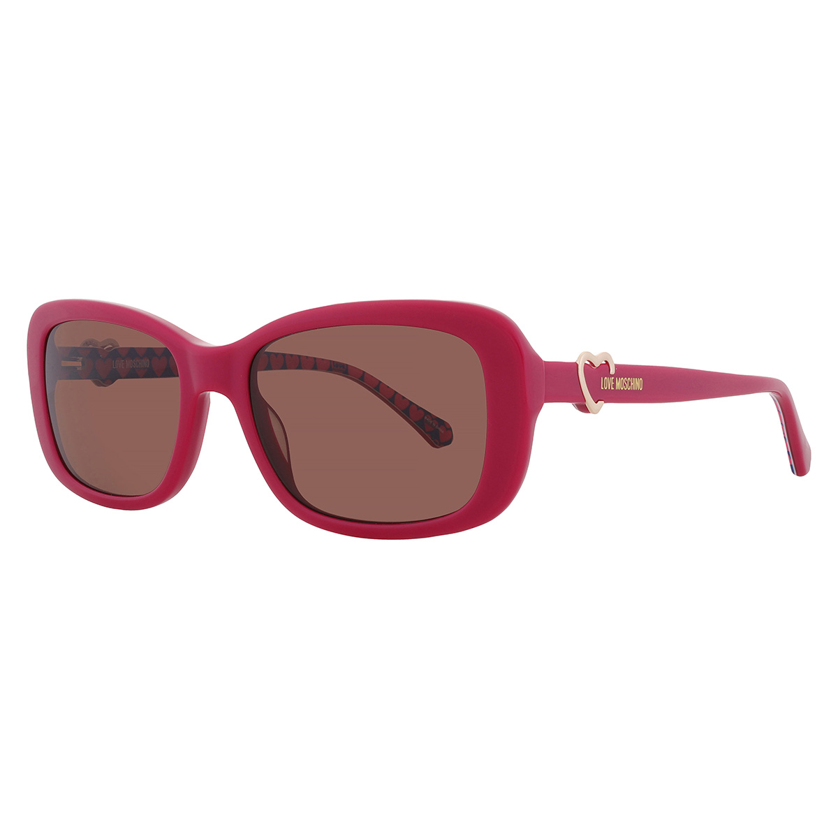 moschino brown rectangular ladies sunglasses mol060/s 0mu1/70 55 moschino brown rectangular ladies sunglasses mol060/s 0mu1/70 55