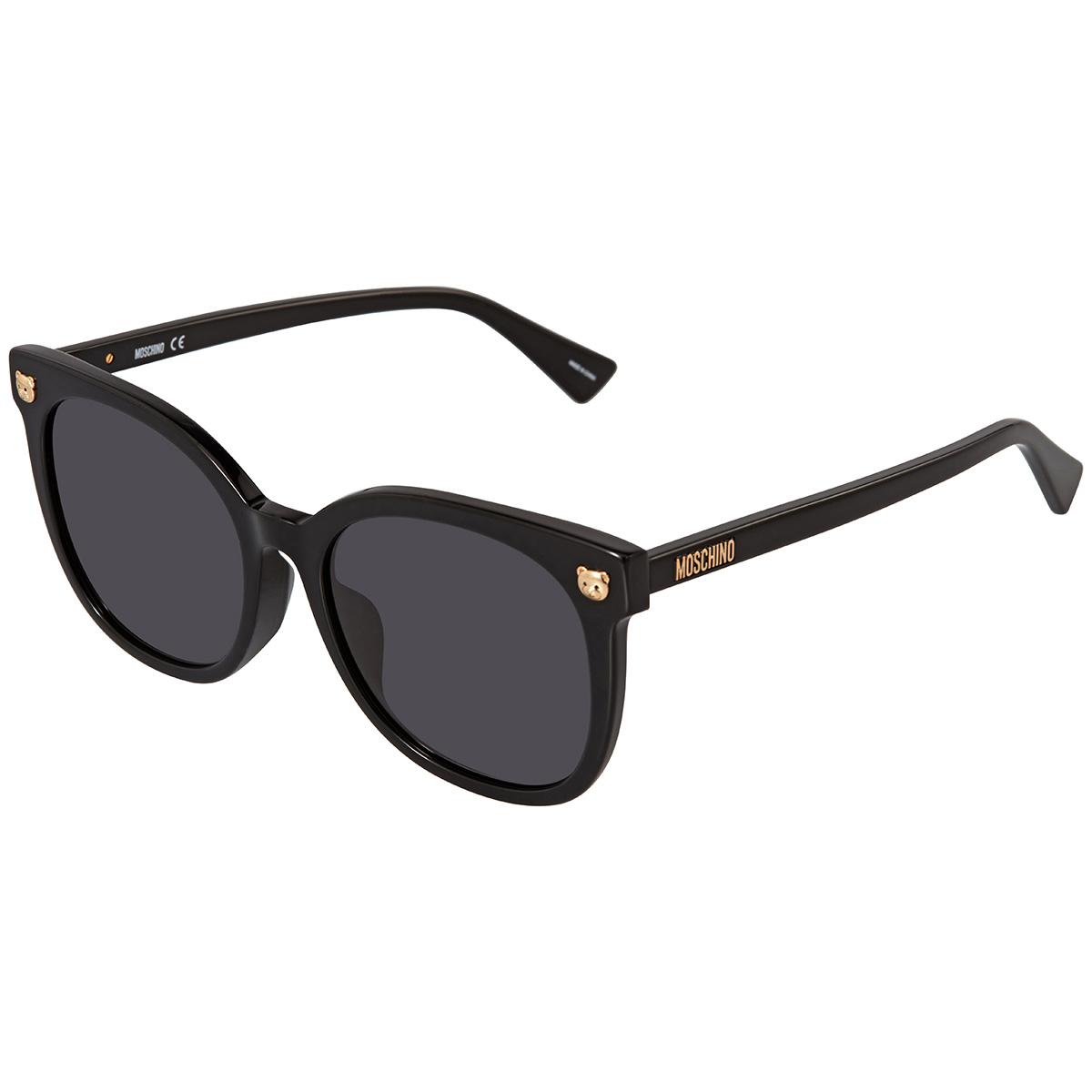 moschino dark grey cat eye ladies sunglasses mos088/f/s 0807/ir 55 moschino dark grey cat eye ladies sunglasses mos088/f/s 0807/ir 55