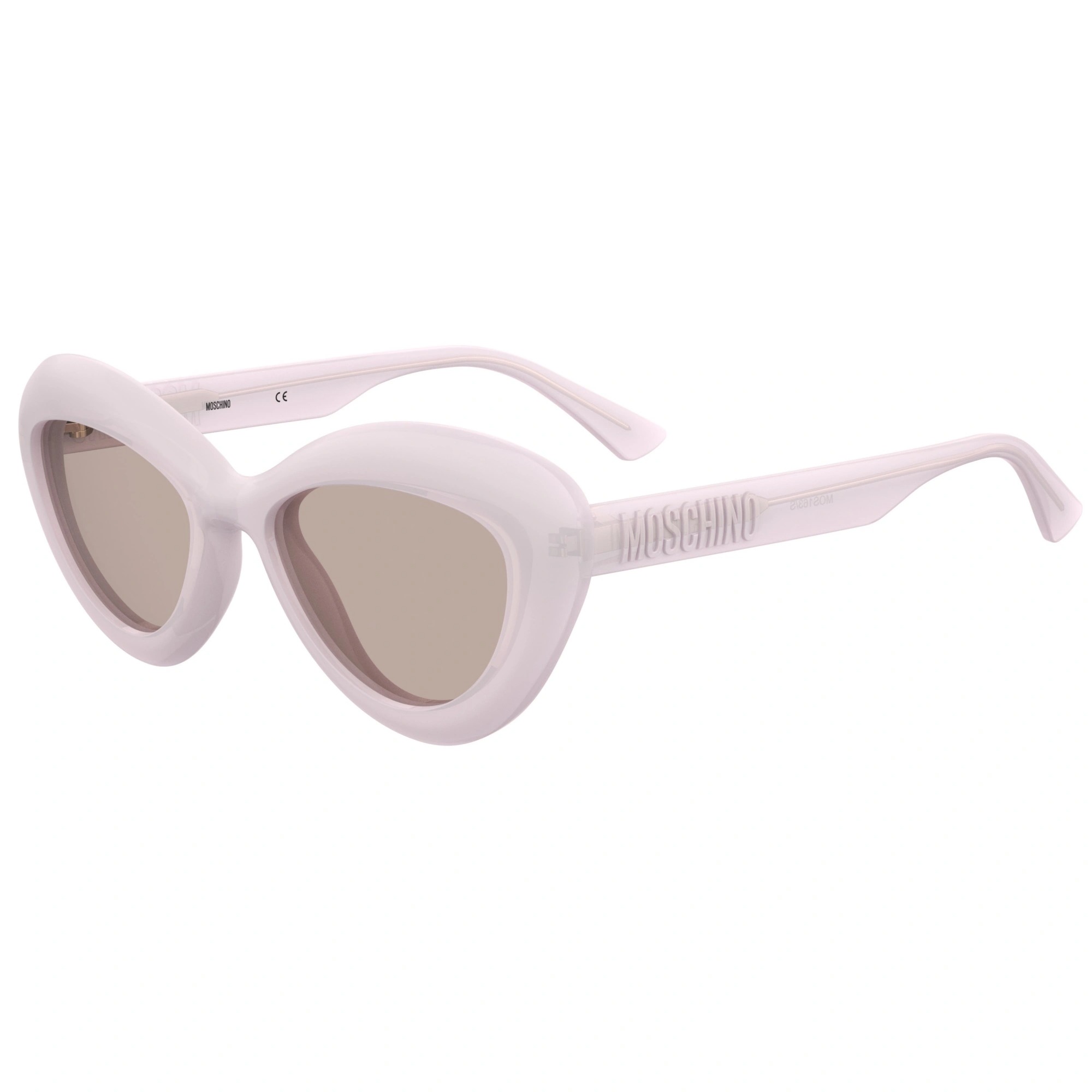 moschino pink cat eye ladies sunglasses mos163/s 035j/u1 55 moschino pink cat eye ladies sunglasses mos163/s 035j/u1 55