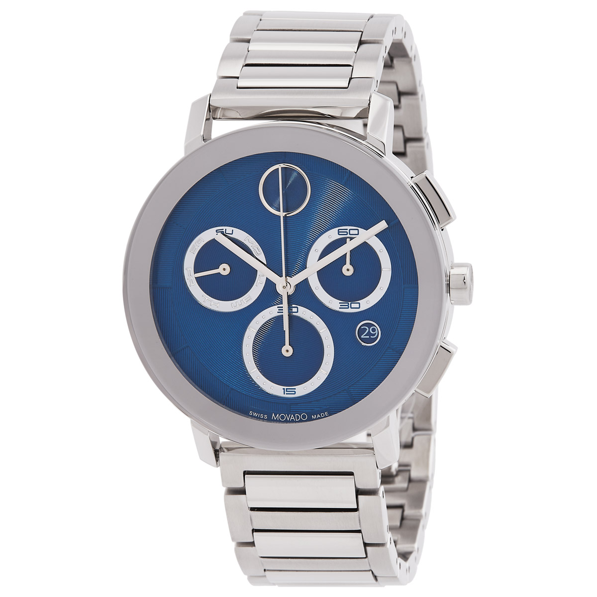 movado bold evolution 2.0 chronograph quartz blue dial men's watch 3601231 movado bold evolution 2.0 chronograph quartz blue dial men's watch 3601231