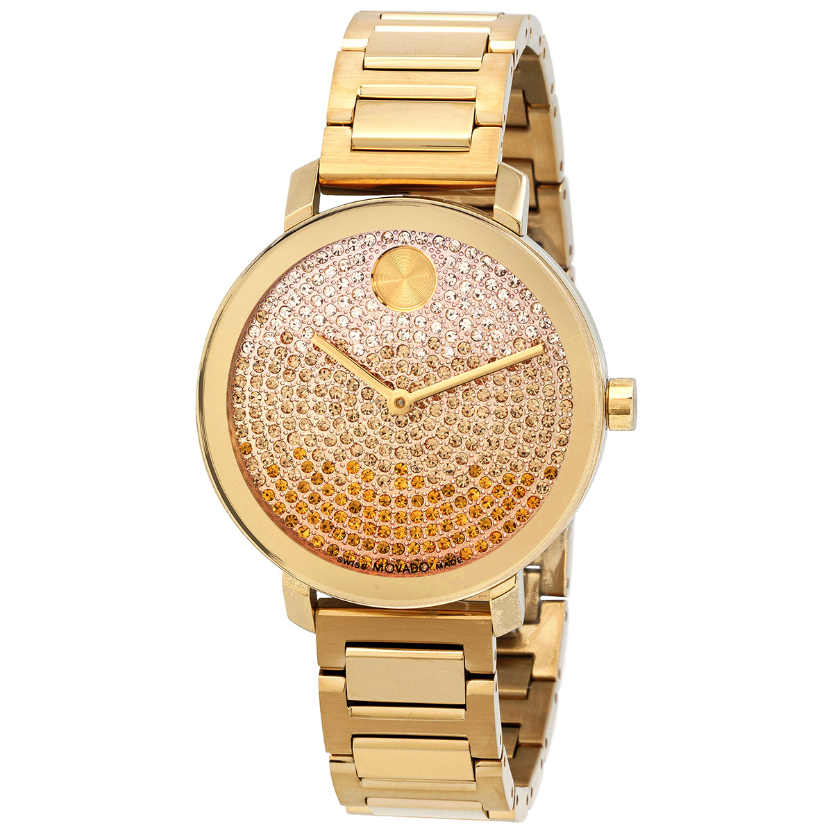 movado bold evolution quartz gold dial men's watch 3600931 movado bold evolution quartz gold dial men's watch 3600931